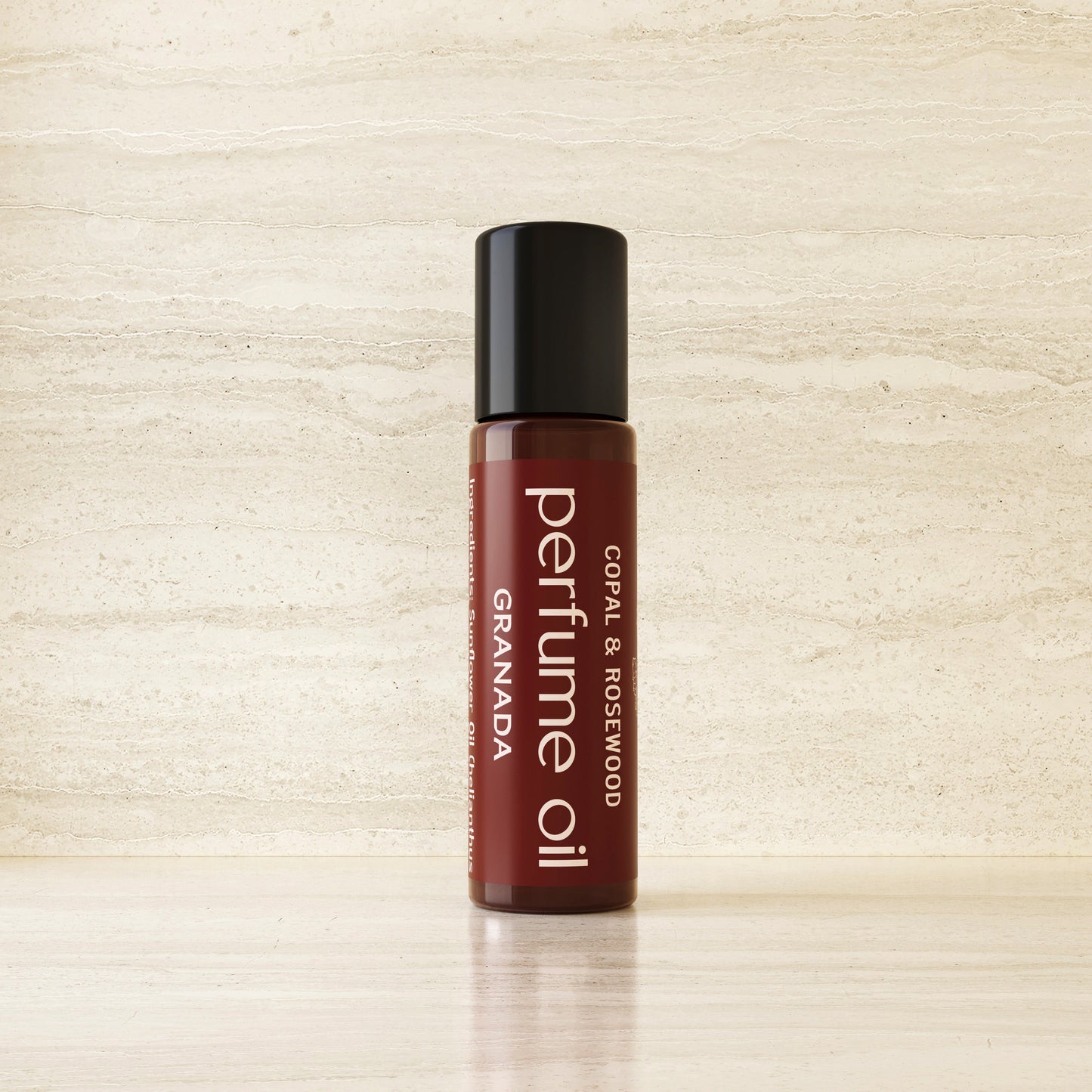 Copal & Rosewood Perfume Oil Fable Rune for Granada by Nomada Deco