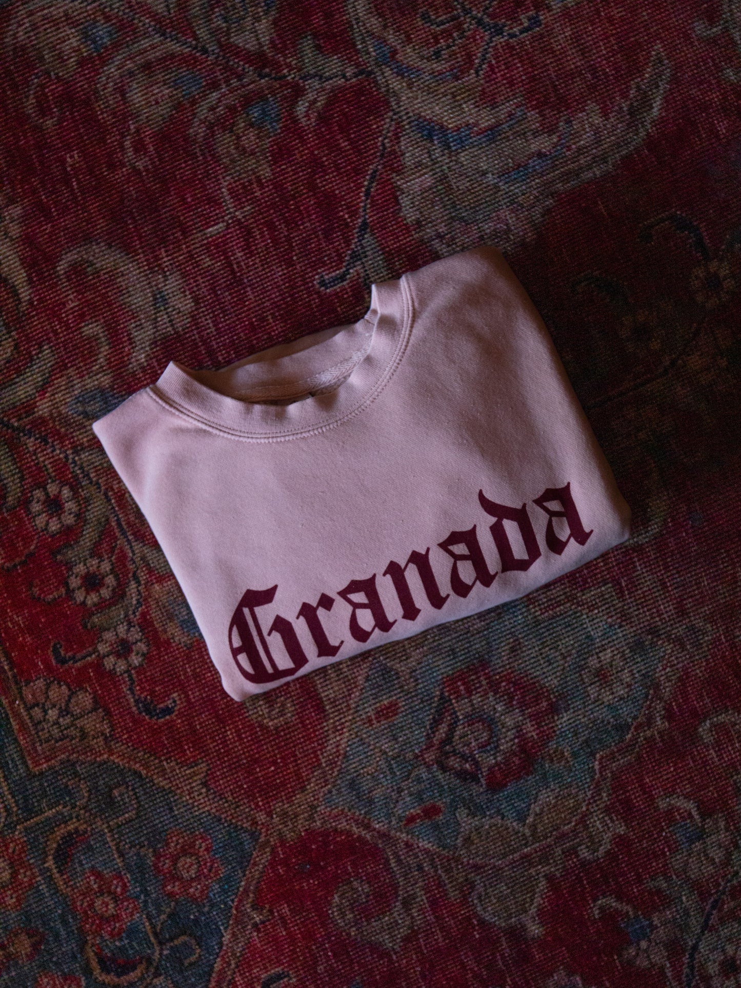Granada Crewneck Sweatshirt - Dusty Pink
