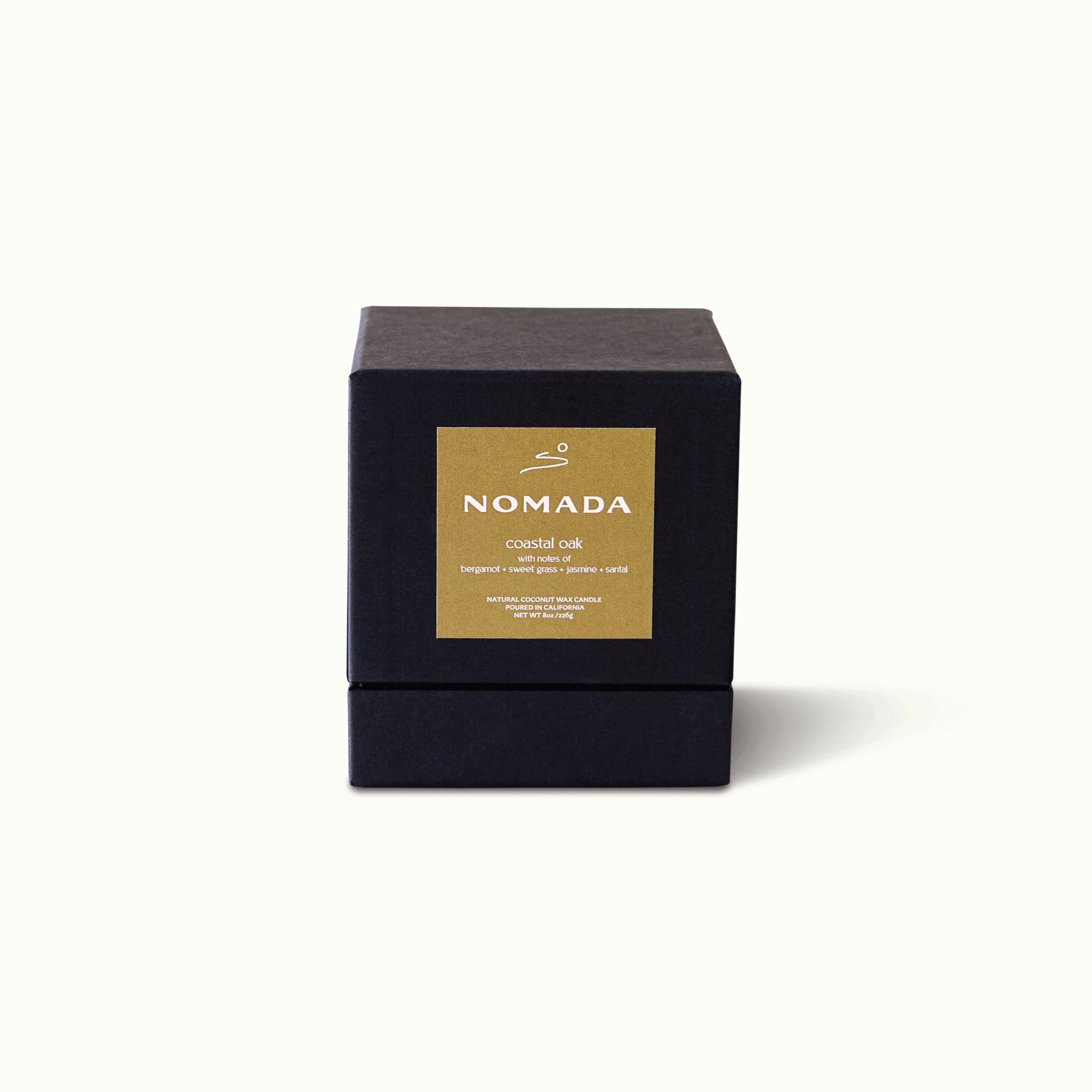 Nomada Coastal Oak Candle Coconut Wax by Nomada Deco
