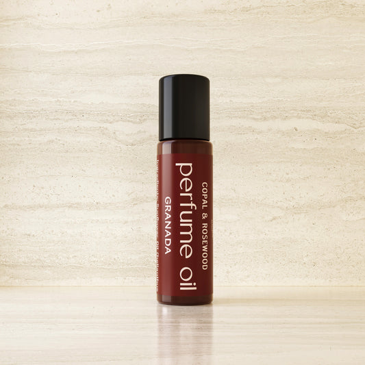 Copal & Rosewood Perfume Oil Fable Rune for Granada by Nomada Deco