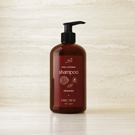 Copal & Rosewood Shampoo Fable Rune for Granada by Nomada Deco