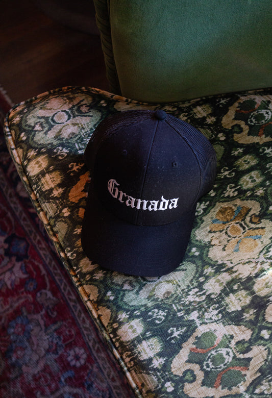 Granada Black Trucker Hat